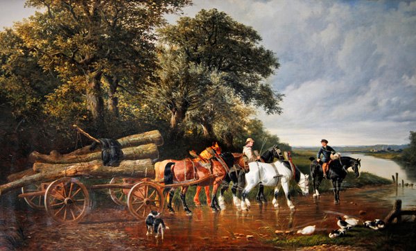 Trævognen af John Frederick Herring Senior