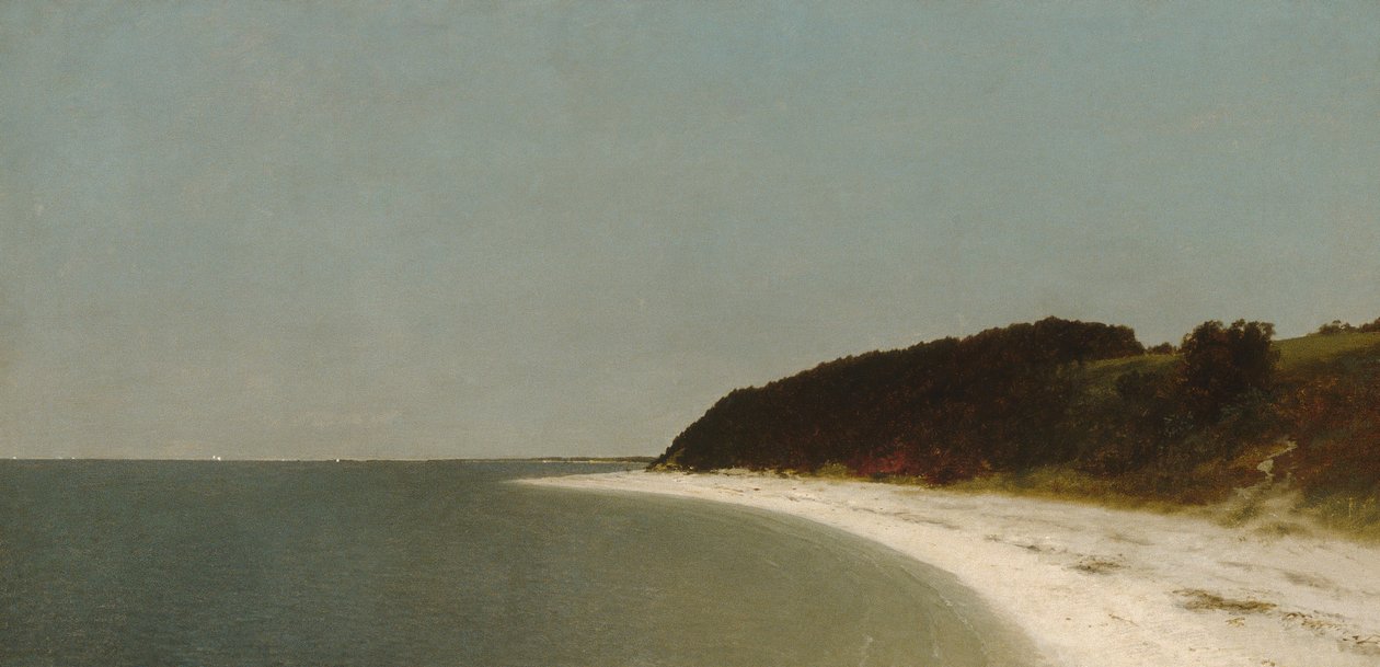 Eatons Neck, Long Island, 1872. af John Frederick Kensett