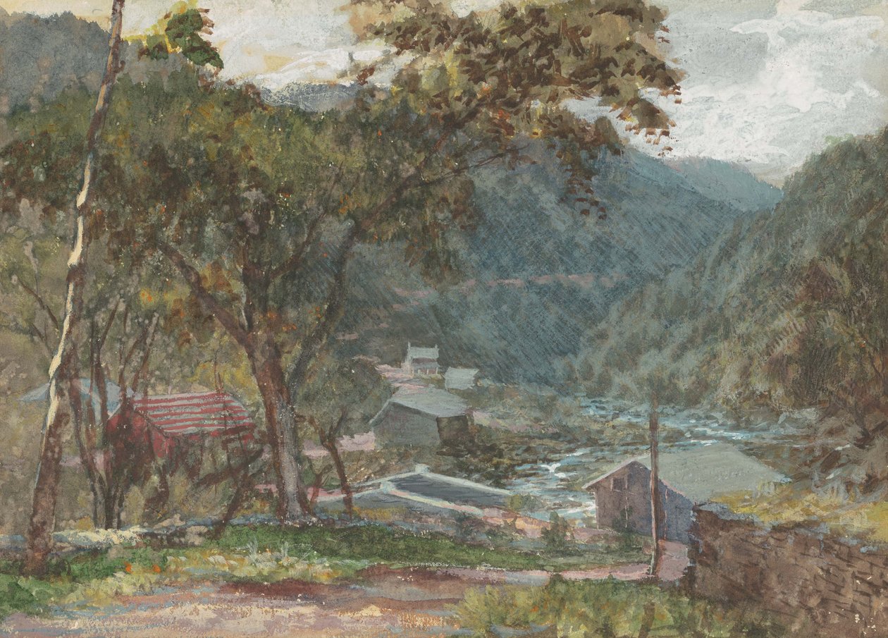 Indgang til Kauterskill Clove af John Frederick Kensett