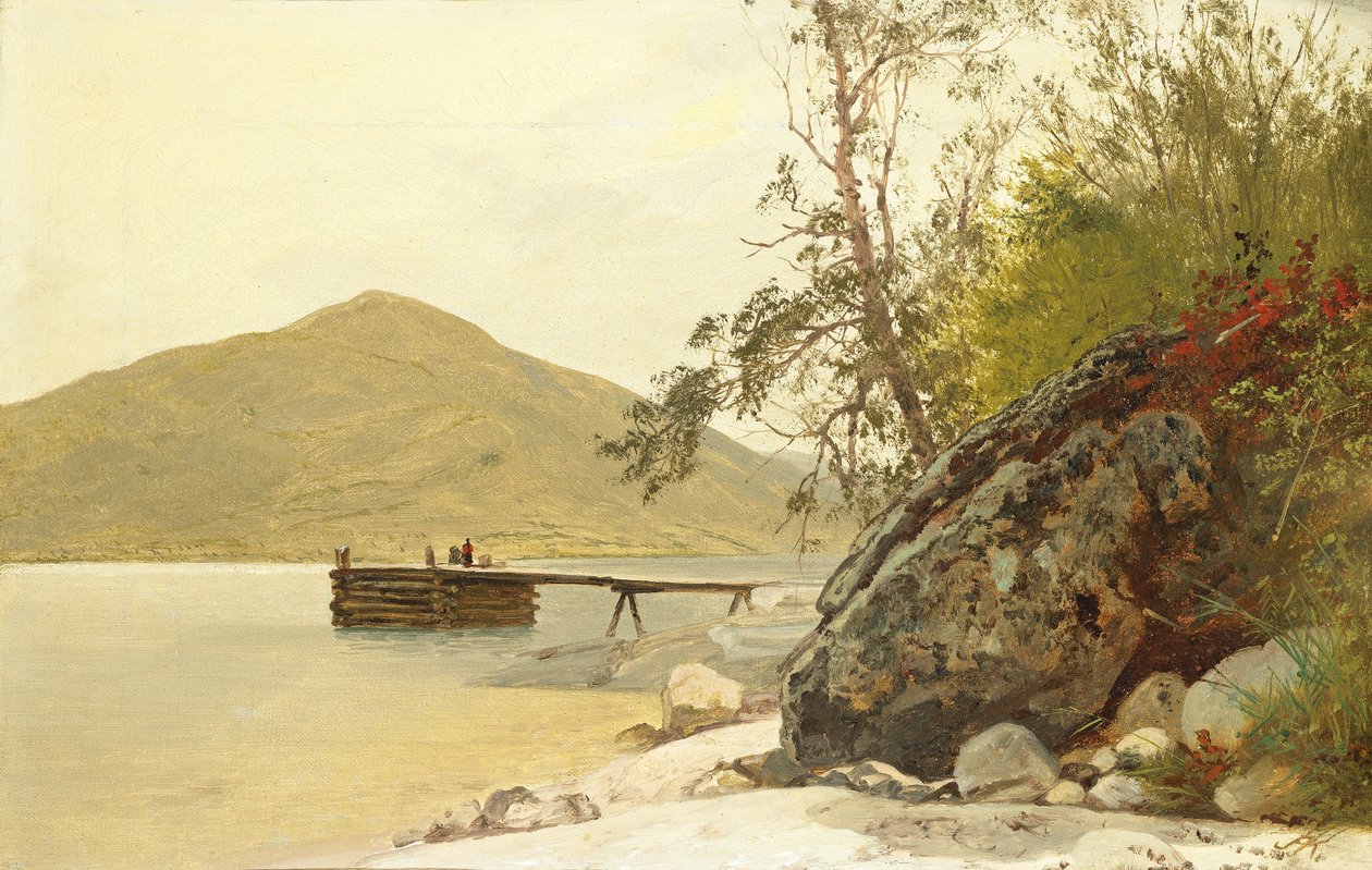 Landing ved sabbatsdagen af John Frederick Kensett
