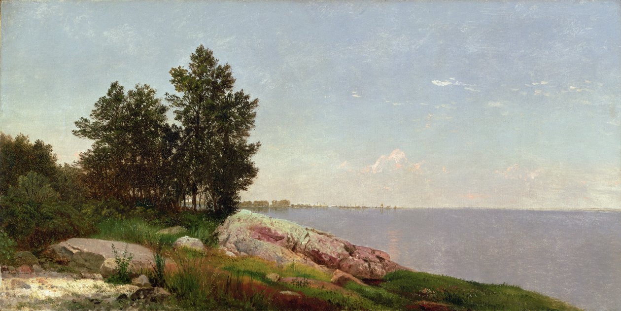 Long Island Sound ved Darien af John Frederick Kensett