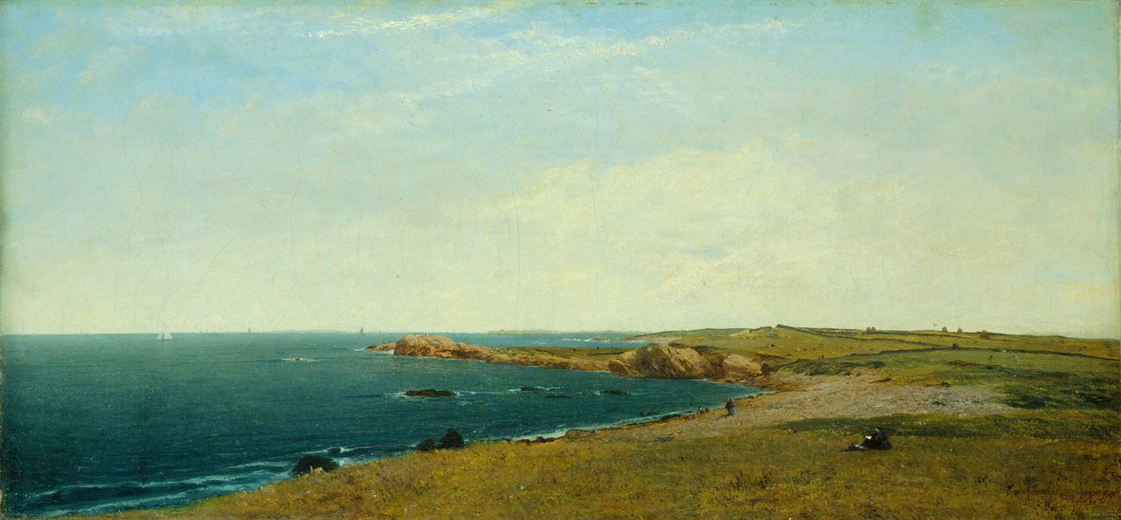 I nærheden af Newport af John Frederick Kensett