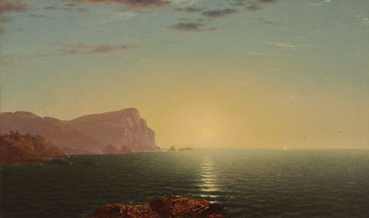 New England Sunrise, ca. 1863 af John Frederick Kensett