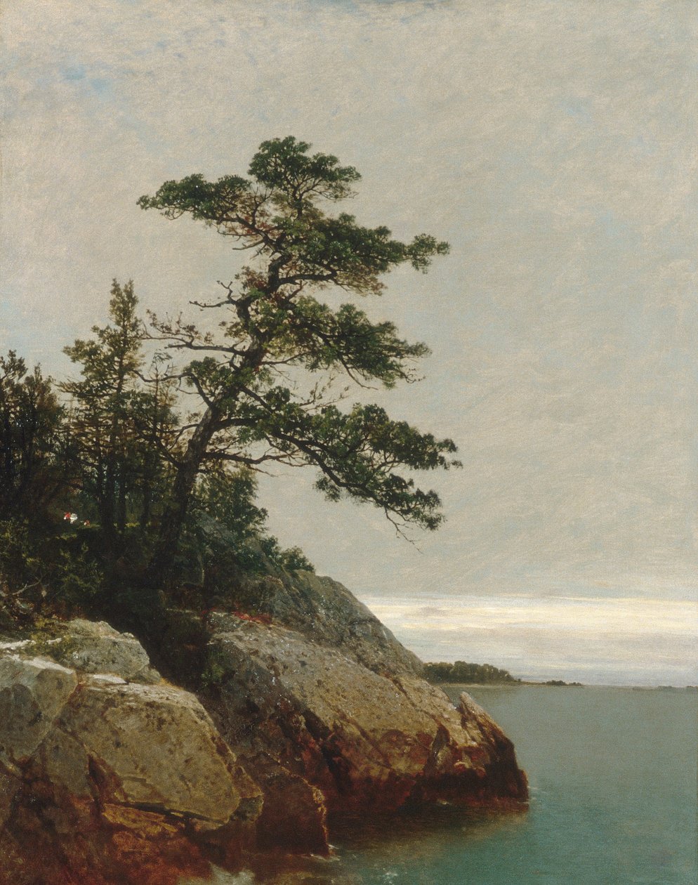 The Old Pine, Darien, Connecticut af John Frederick Kensett