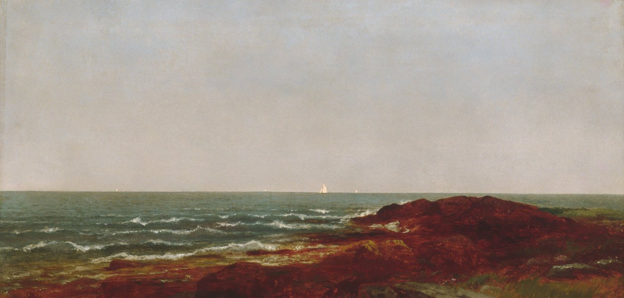 Havet, 1872. af John Frederick Kensett