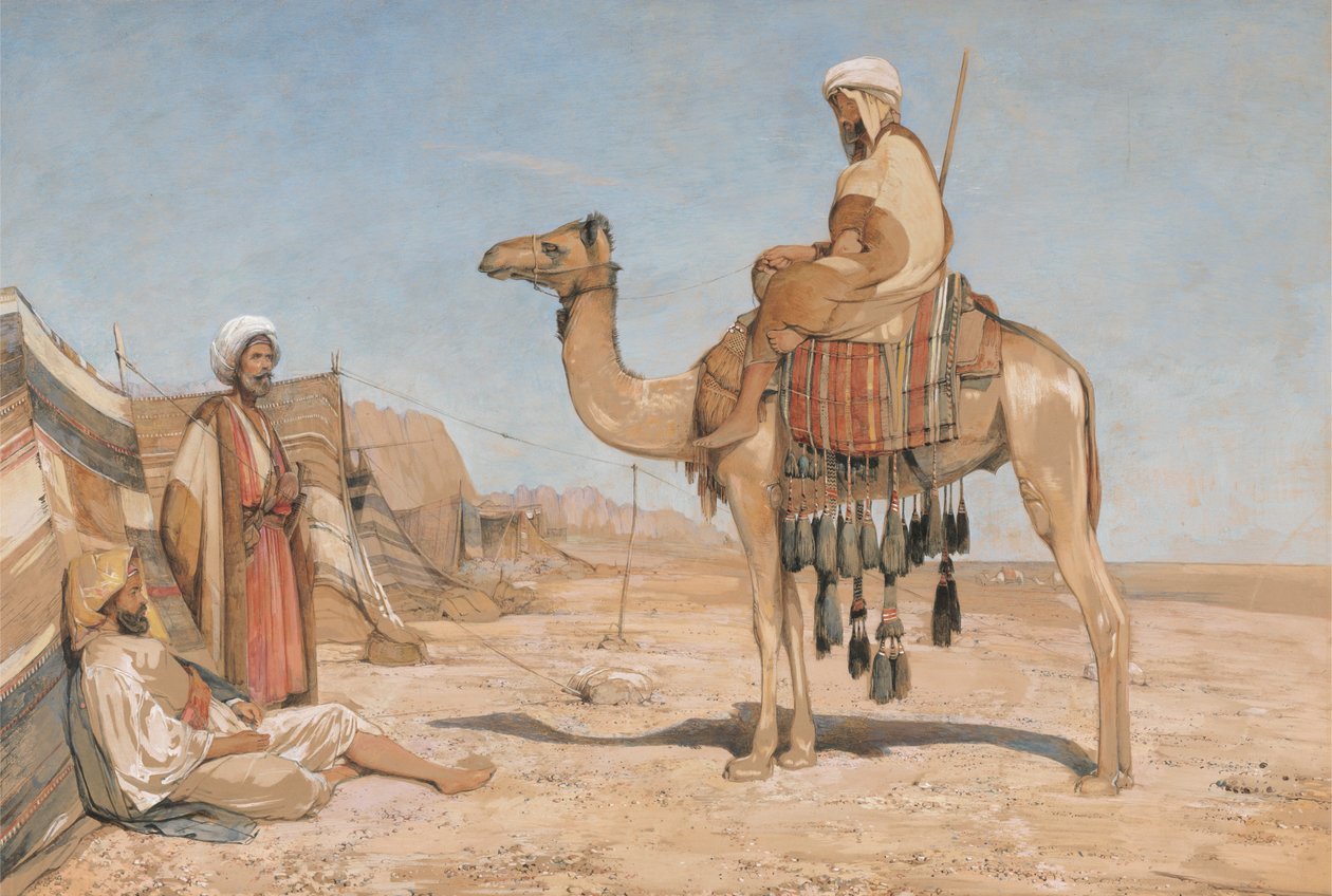 En beduinlejr; eller beduin-arabere af John Frederick Lewis