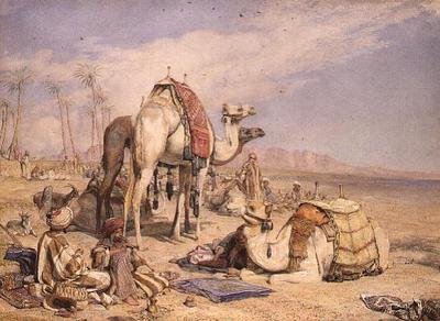 Et stop i ørkenen af John Frederick Lewis