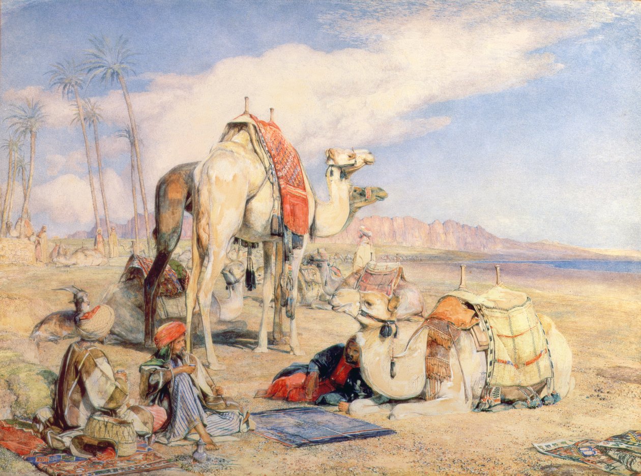 Et stop i ørkenen af John Frederick Lewis