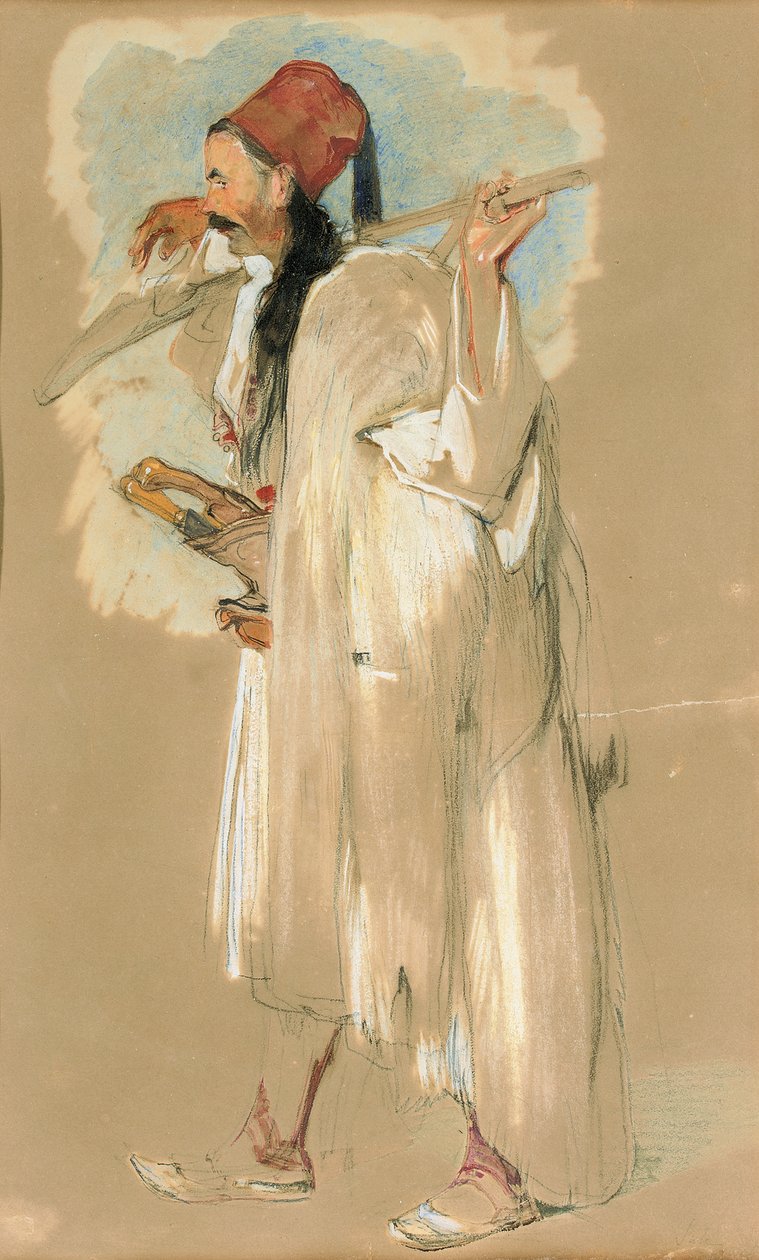 En Suliotekriger af John Frederick Lewis