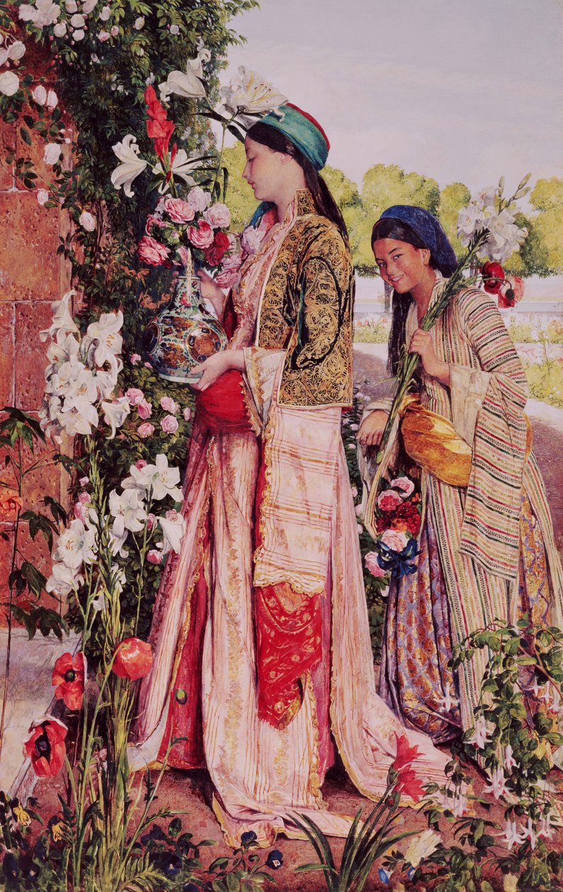 Guldalderens Lilje af John Frederick Lewis