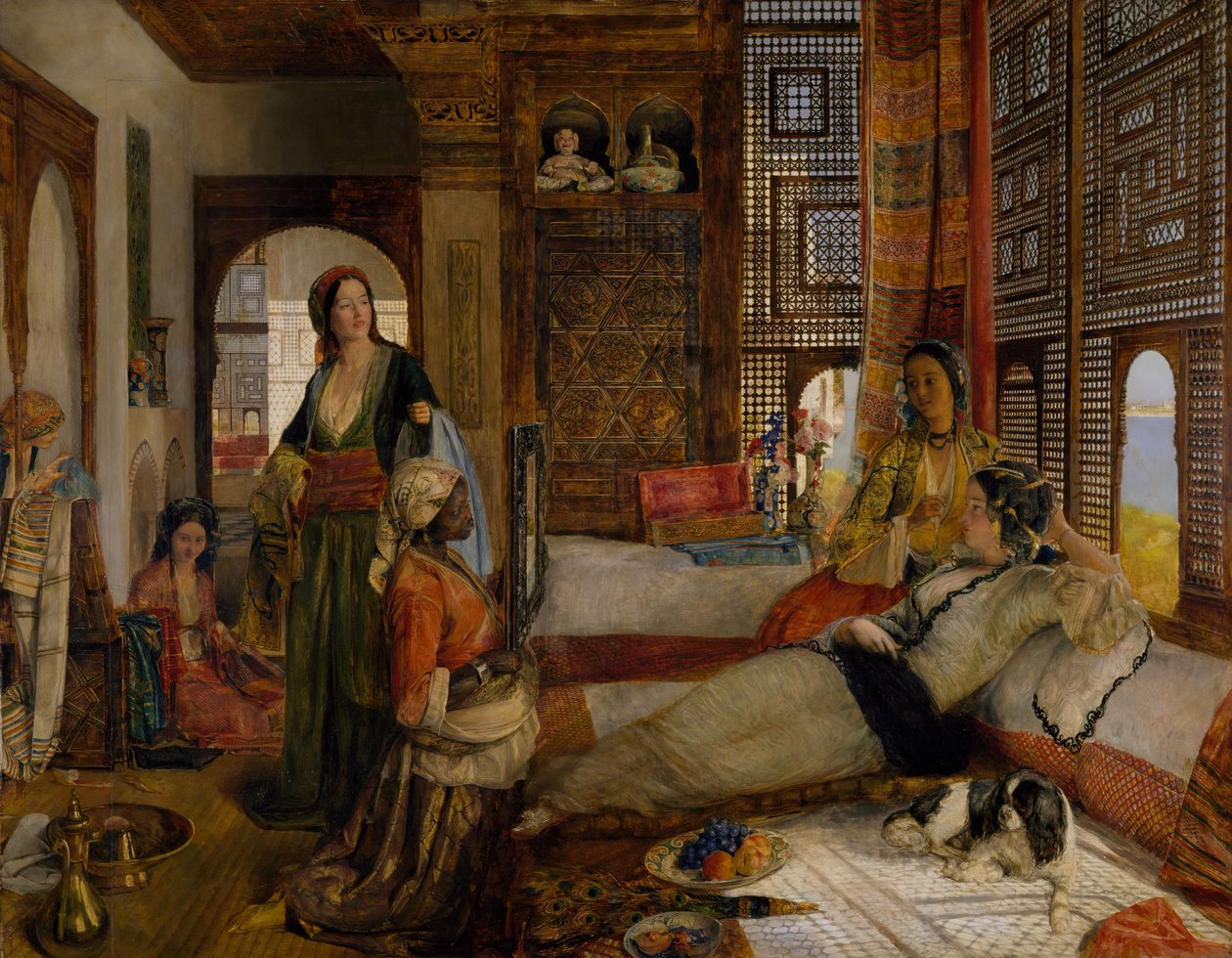 Harem, 1876. af John Frederick Lewis