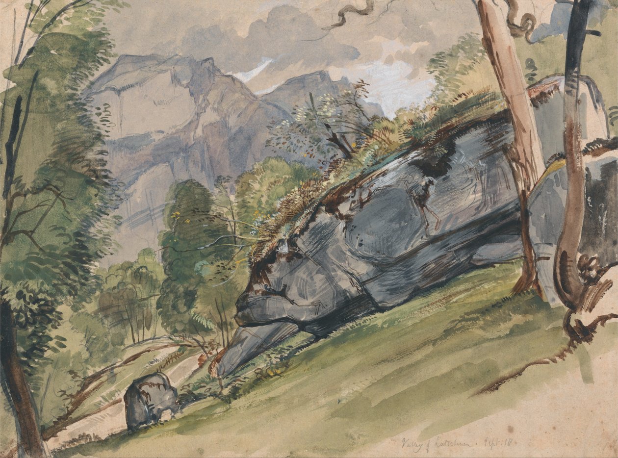 Dalen ved Lutscheuen af John Frederick Lewis