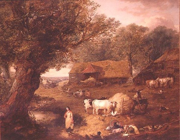 Gårdgården af John Frederick Pasmore