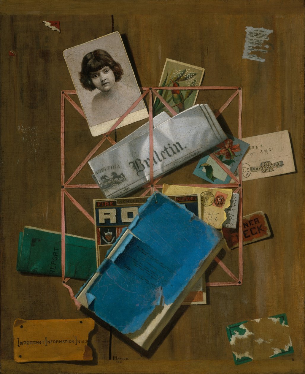 Gamle souvenirs, ca. 1881-1901. af John Frederick Peto