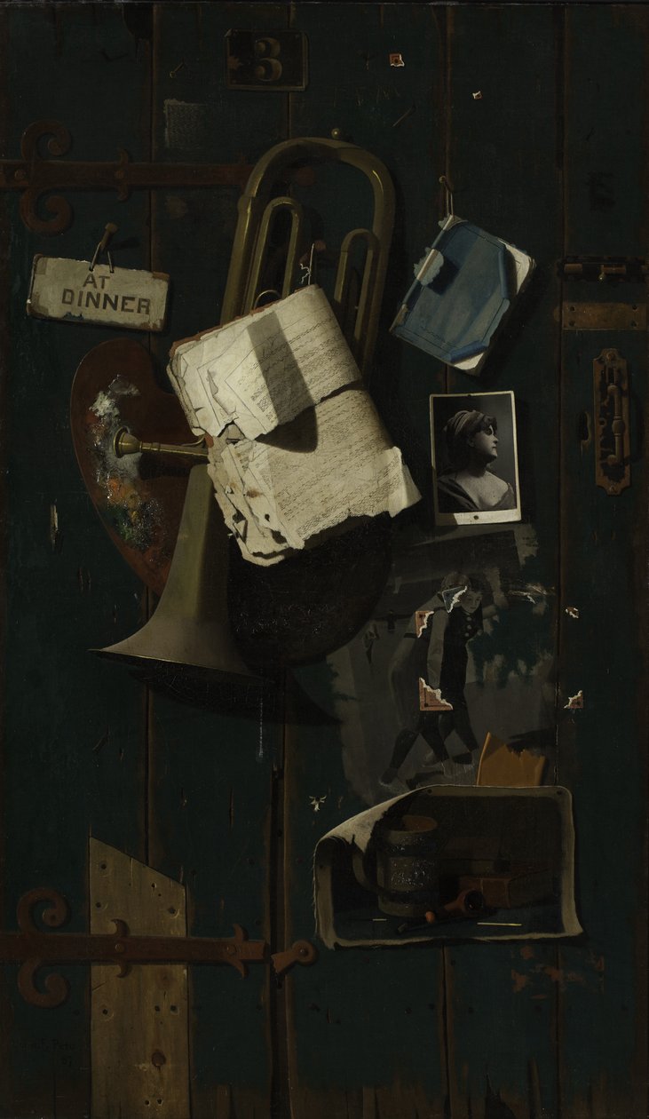 Almindelige genstande i kunstnerens kreative sind, 1887 af John Frederick Peto