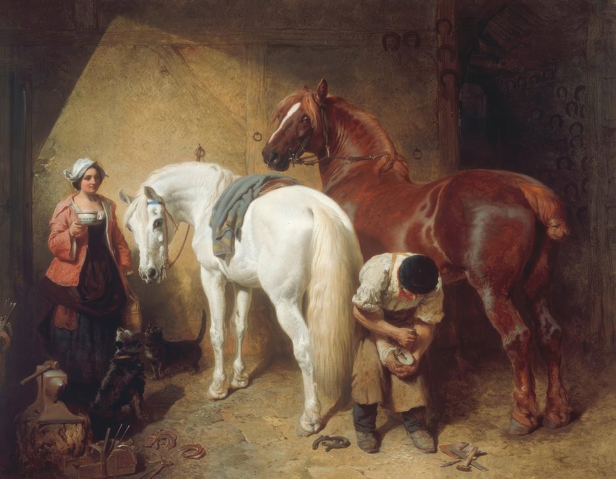 Skoer Imaum af John Frederick Herring Senior