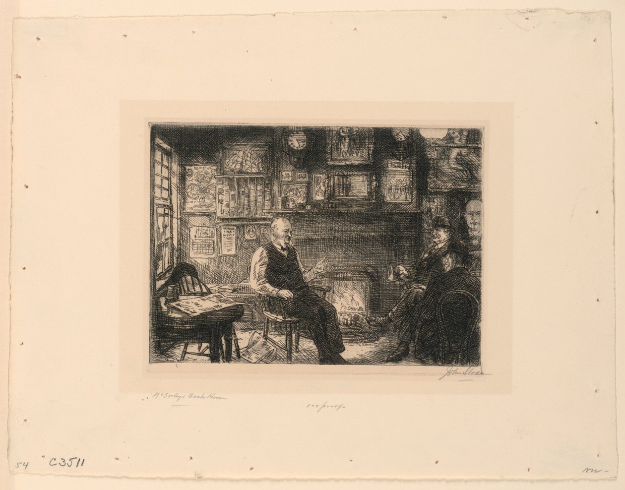 McSorleys bagværelse af John French Sloan