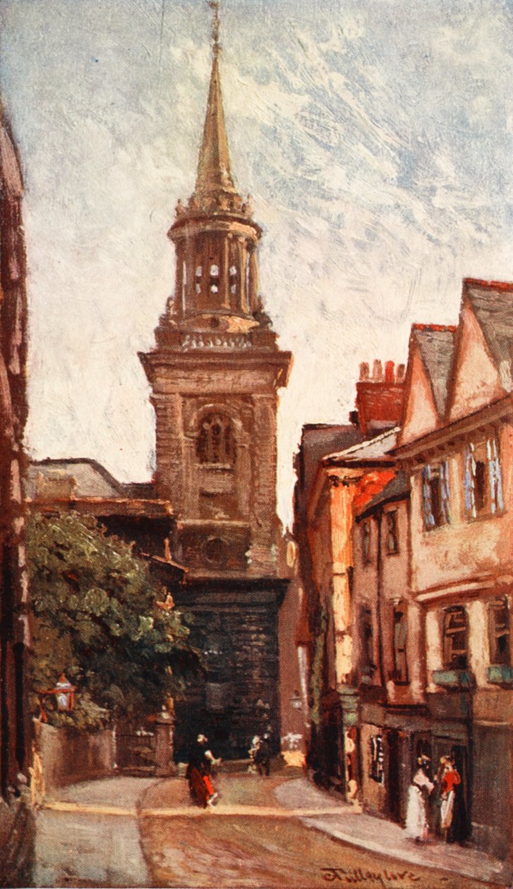 All Saints Church, fra Turn Street, 1903 af John Fulleylove