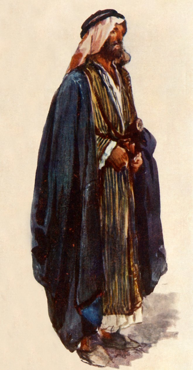 arabisk landmand. Jerusalems kvarter, 1902. af John Fulleylove