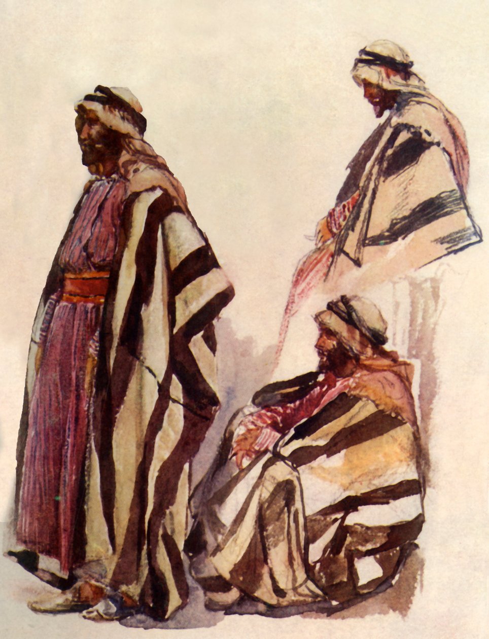 Fellah in History Dress, 1902. af John Fulleylove