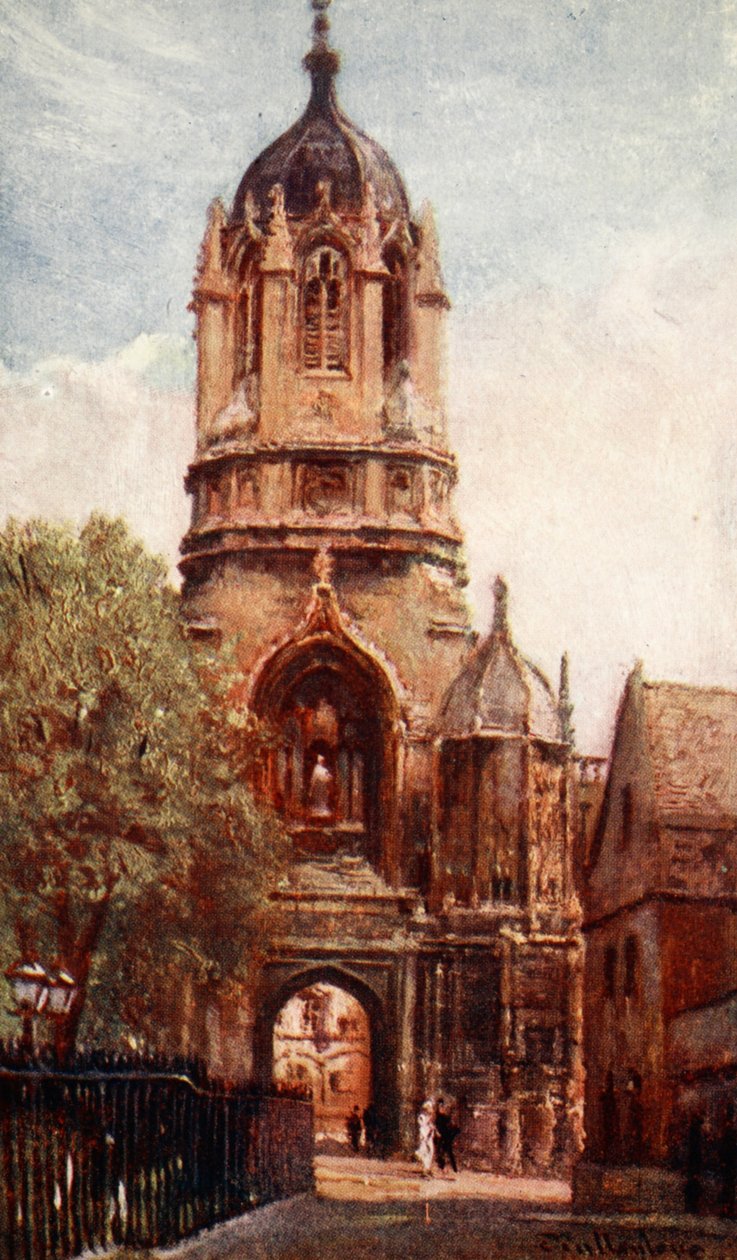 Tom Tower, Christ Church College, 1903 af John Fulleylove