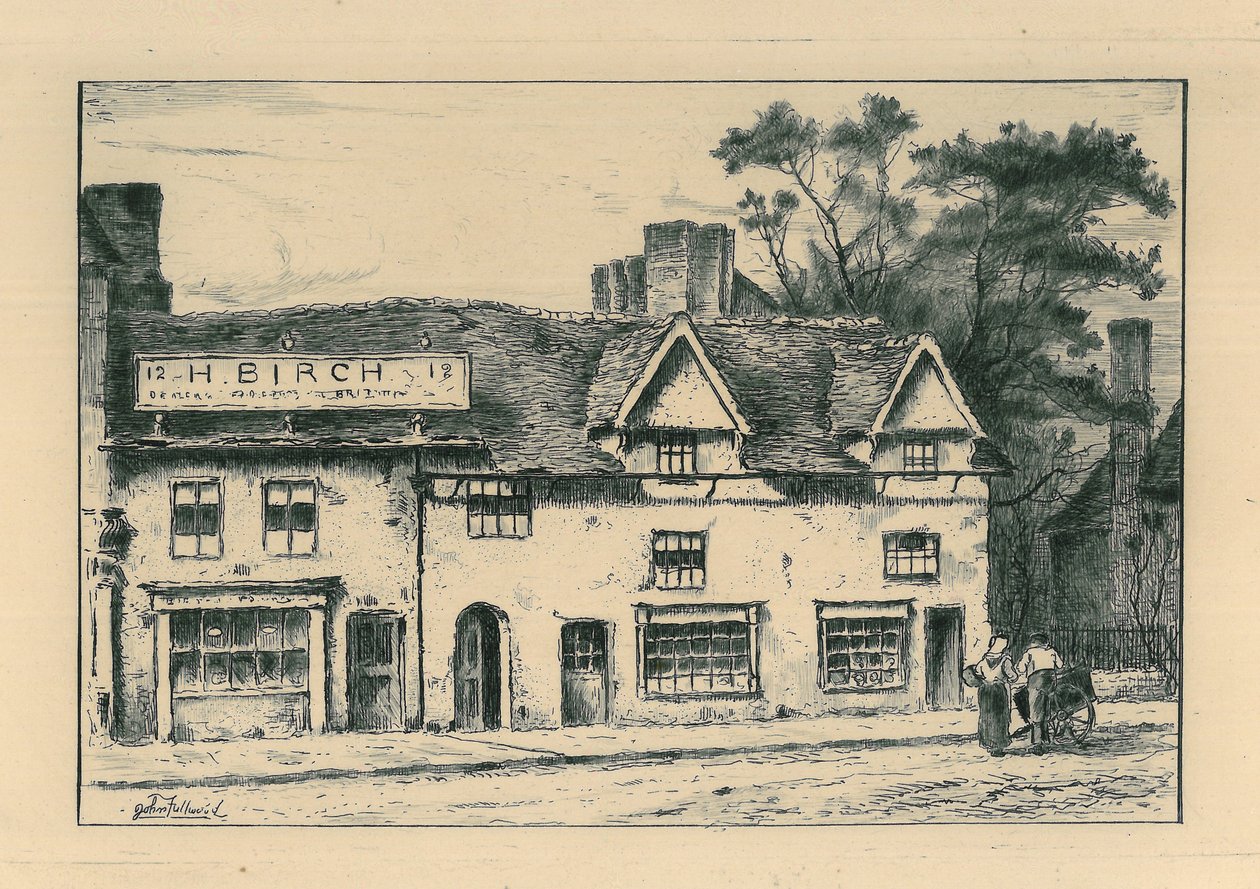Old Houses, North Street, Wolverhampton, fra 