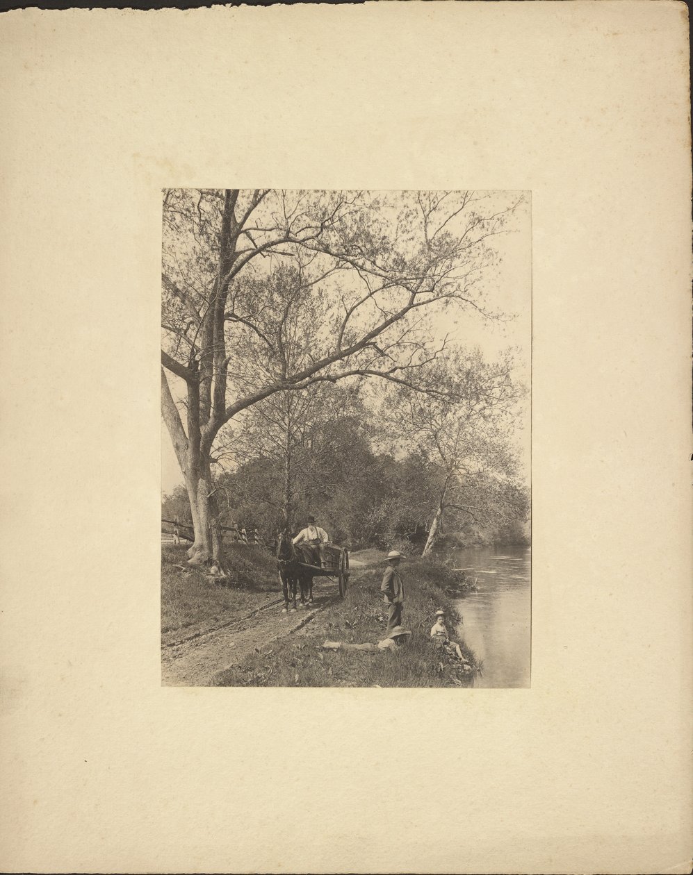 [Boys by a River] af John G. Bullock