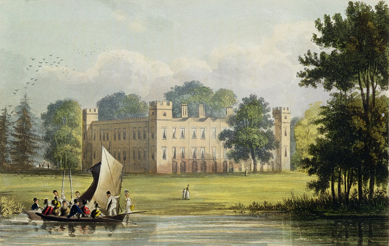Sion house, fra R. Ackermanns (1764-1834) 
