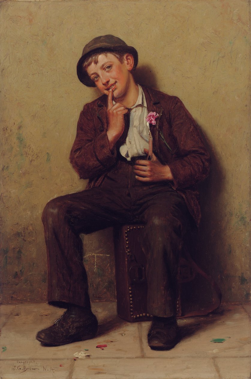 Gade Urchin af John George Brown