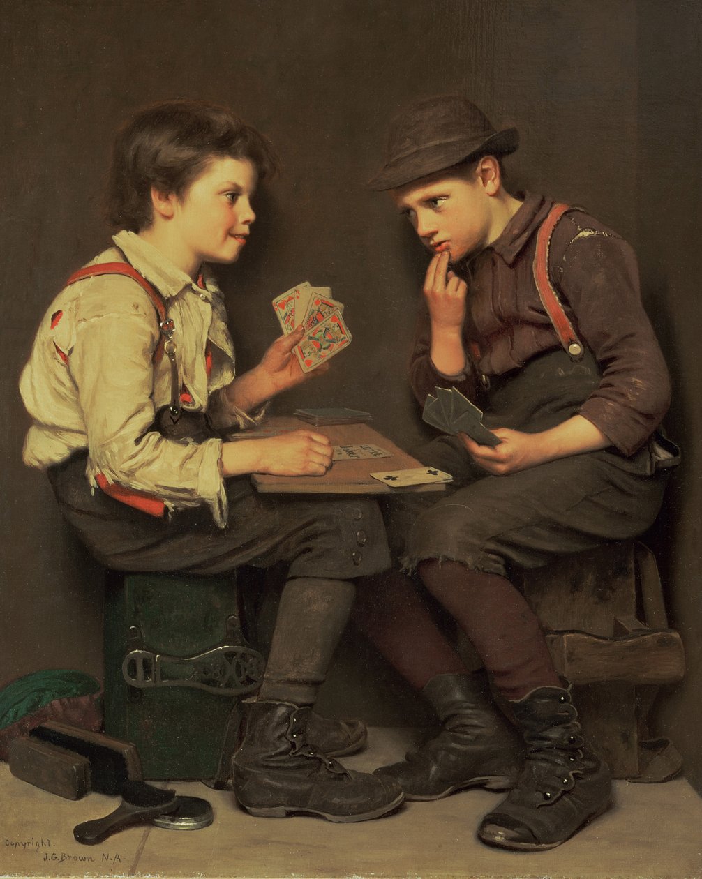 Den lille Joker af John George Brown