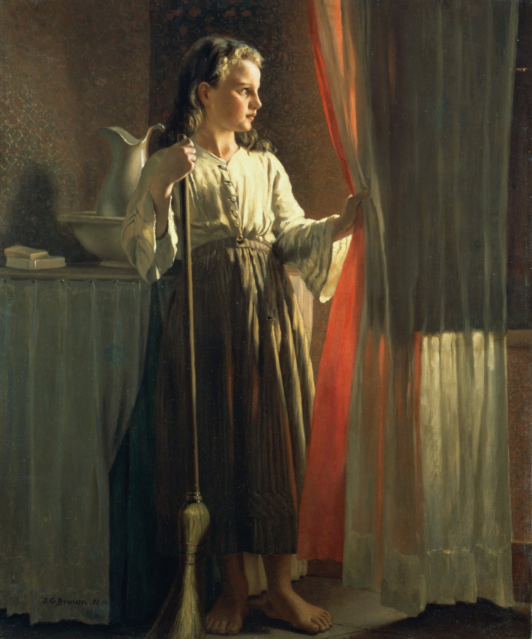 Den lille Tjener af John George Brown