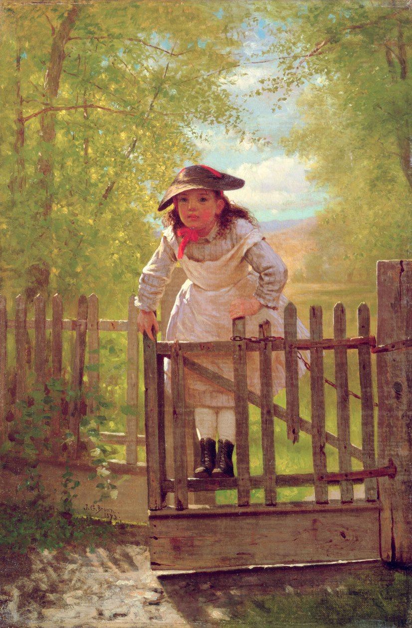 Tomboy, 1873 af John George Brown