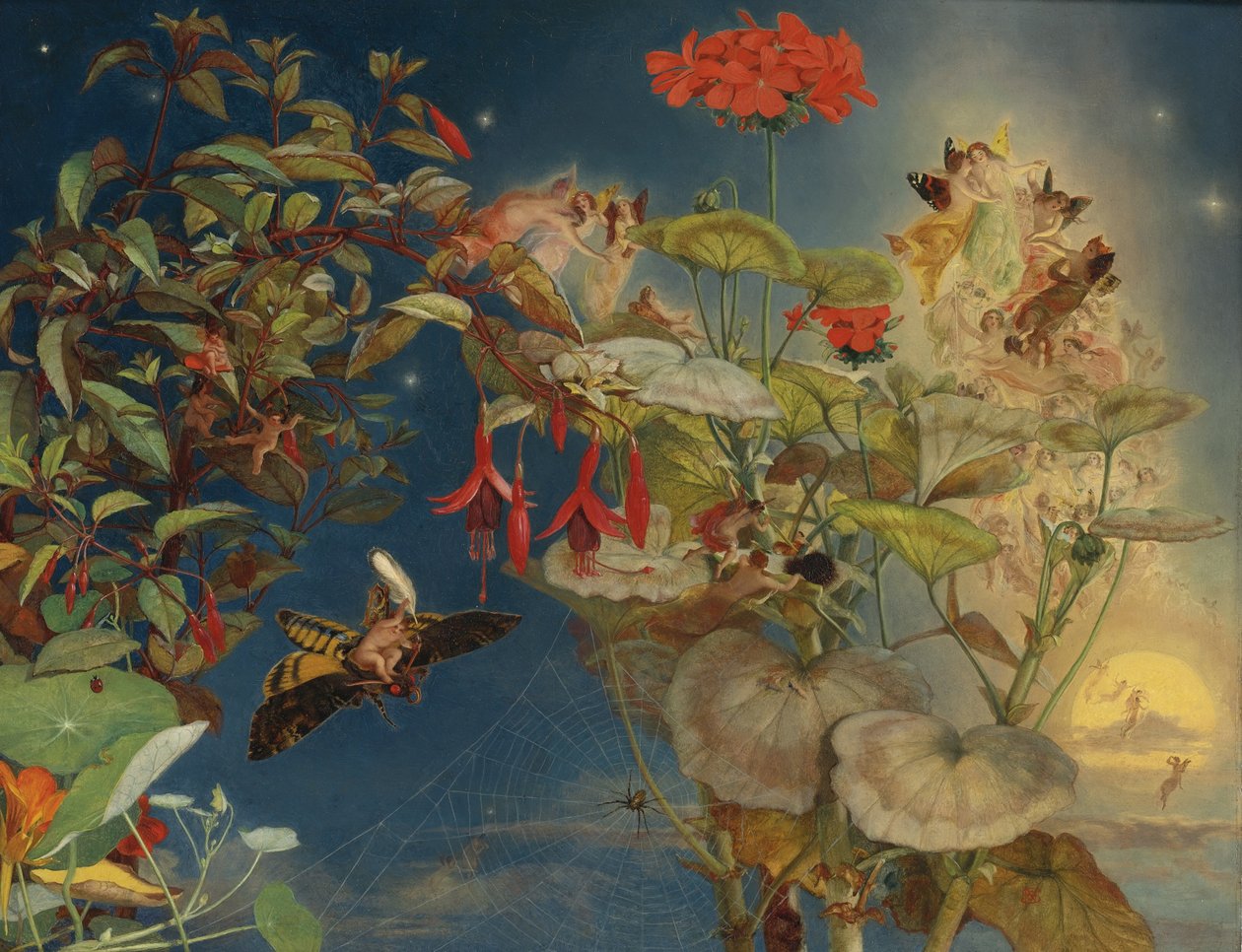 Skærsommernattens feer af John George Naish