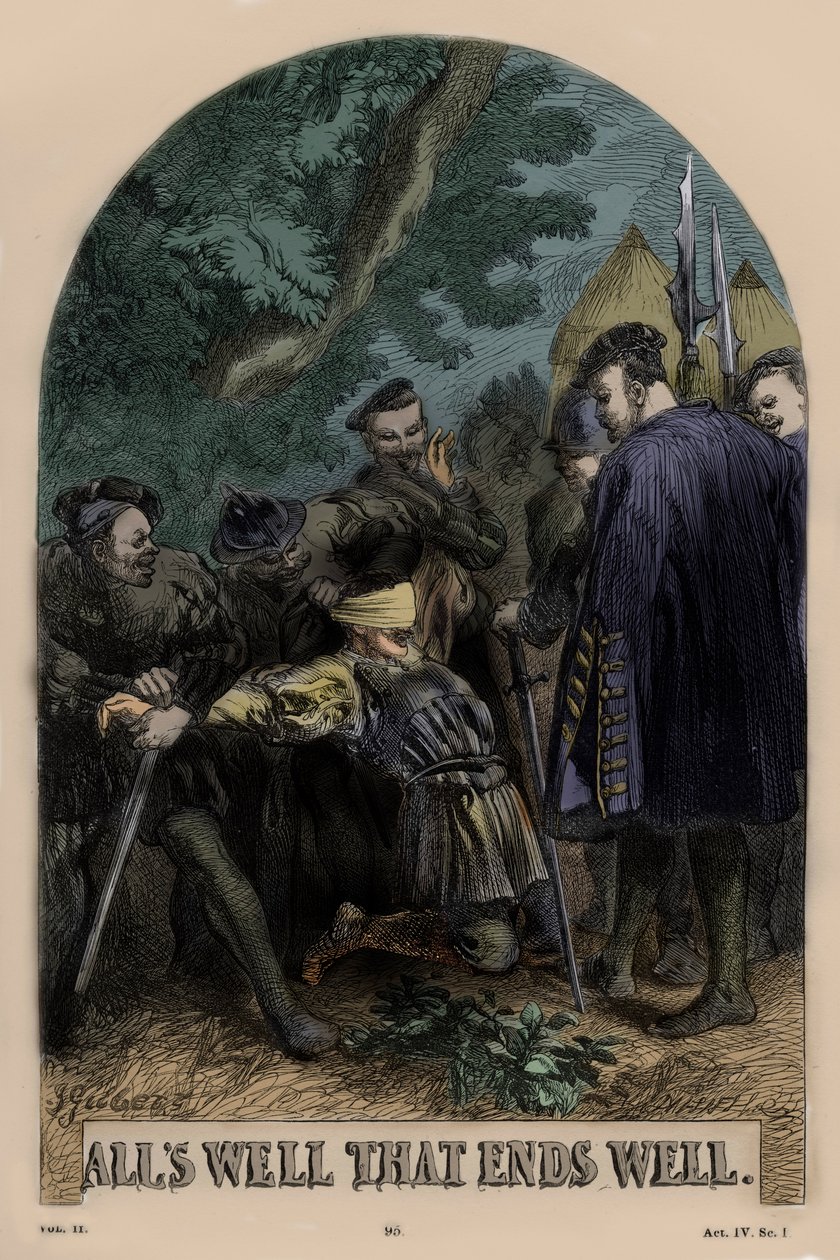 Alt er godt, der ender godt af William Shakespeare af John Gilbert