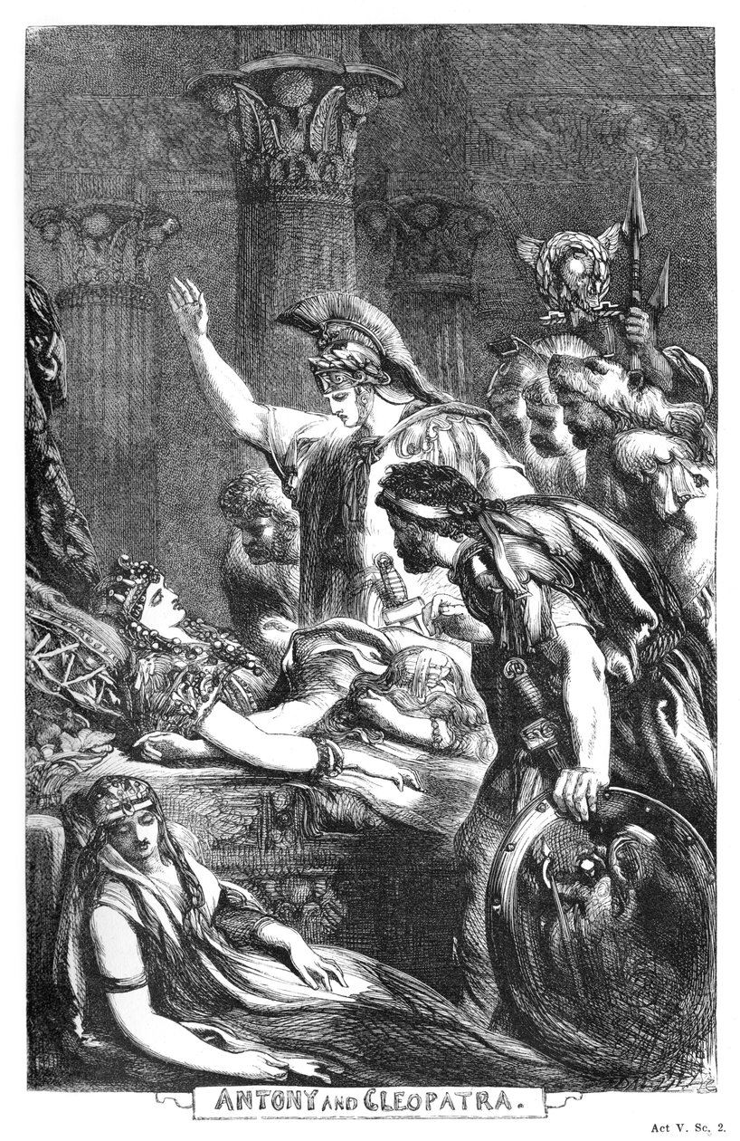 Antony og Cleopatra af John Gilbert