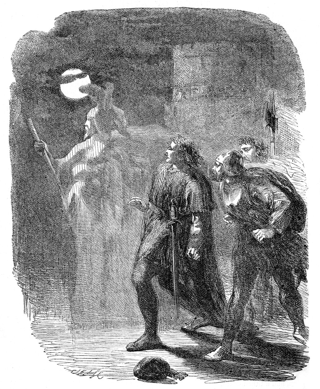 Hamlet af William Shakespeare af John Gilbert