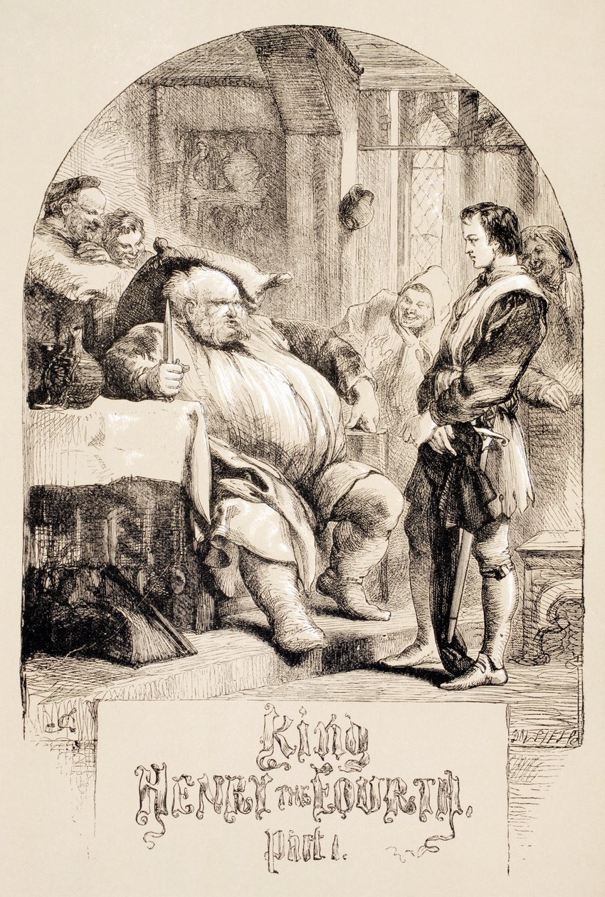 Henrik IV, del I, 1890 af John Gilbert