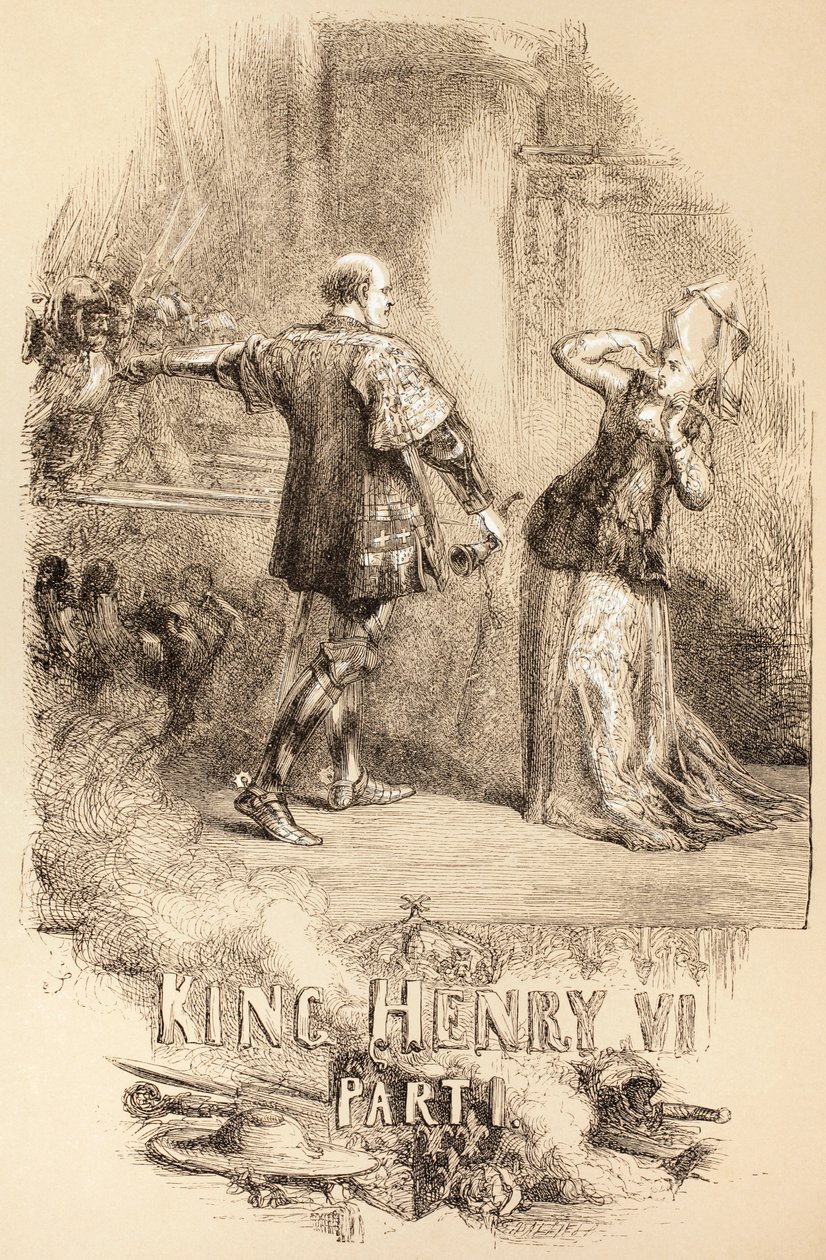 Henrik VI, del I, 1890 af John Gilbert