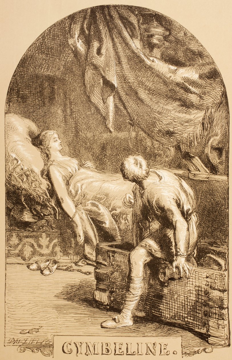 Illustration til Cymbeline, fra 