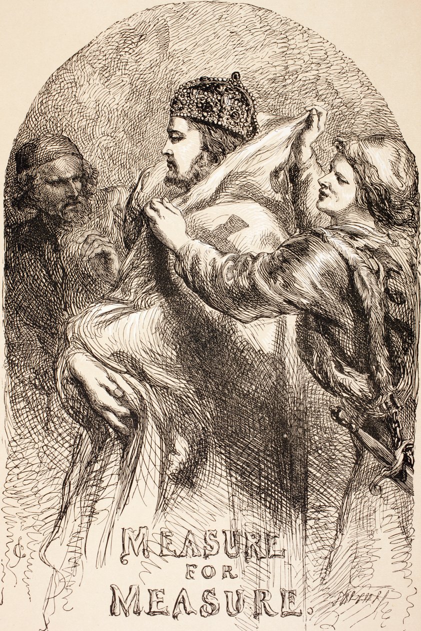 Illustration for Measure for Measure, fra 