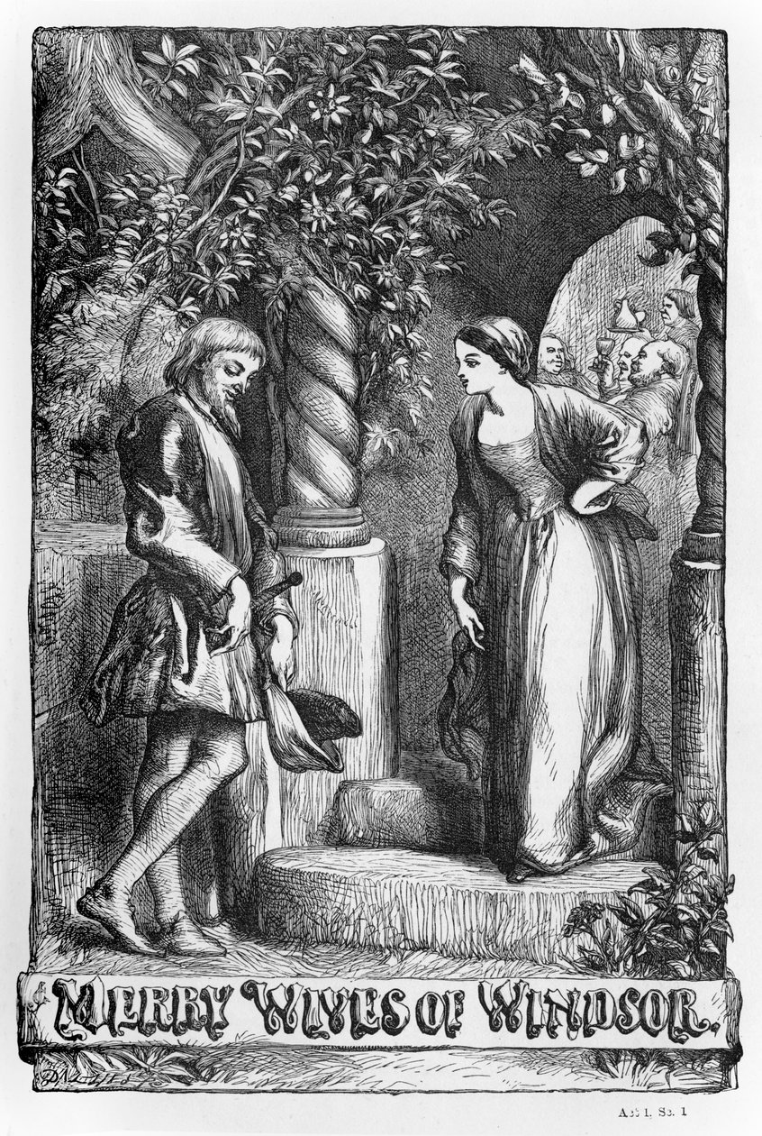 Merry Wives of Windsor af John Gilbert