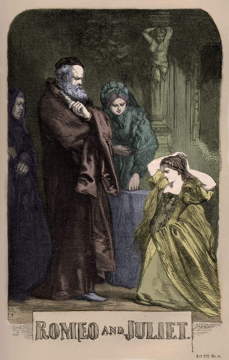 Romeo og Julie af William Shakespeare af John Gilbert