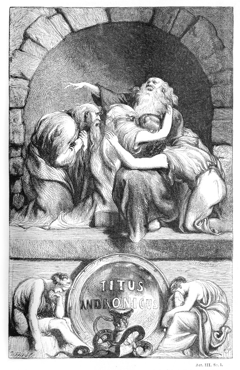 Titus Andronicus af John Gilbert