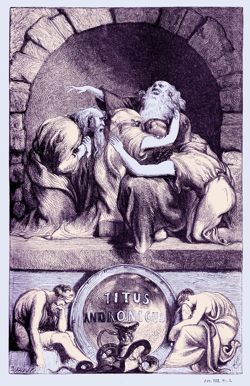 Titus Andronicus af John Gilbert