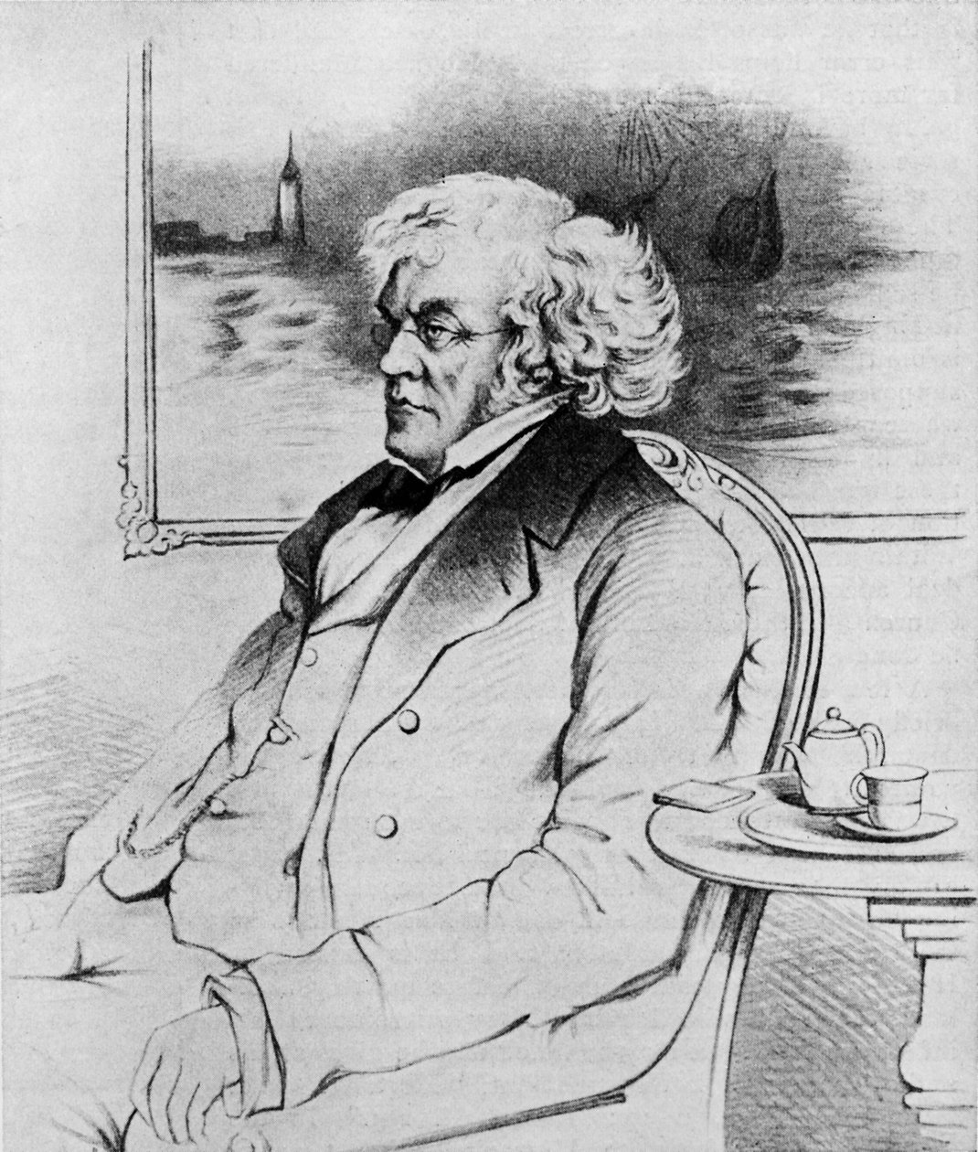 William Makepeace Thackeray - af John Gilbert