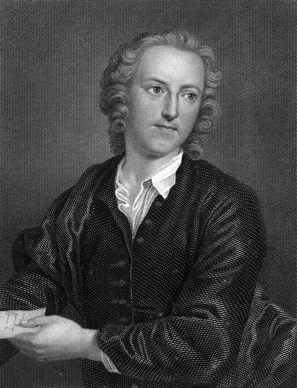 Portræt af Thomas Gray af John Giles Eccardt