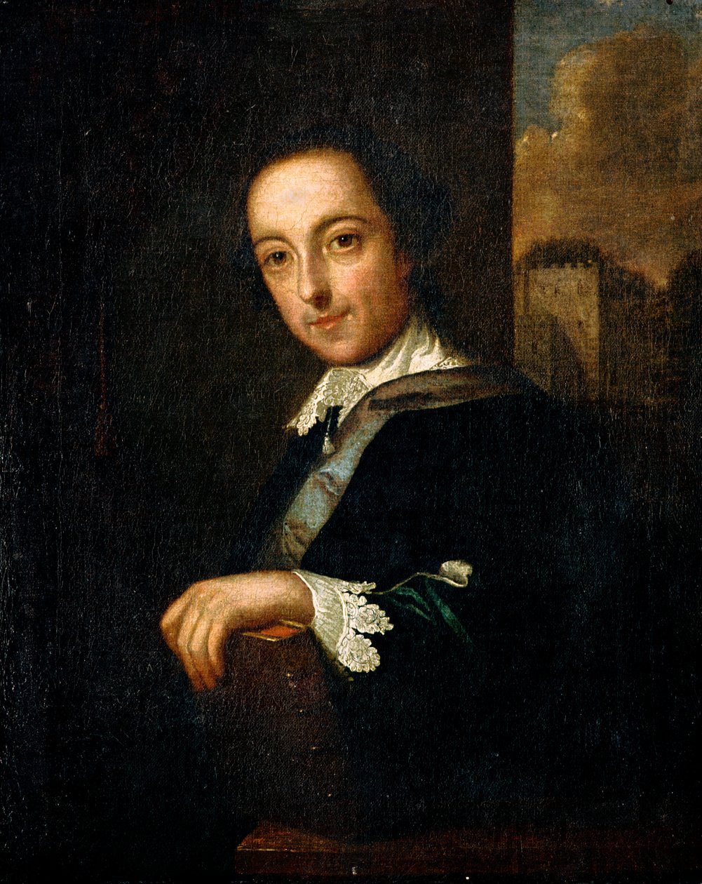 Sir Horace Walpole, ca. 1755 (olie på lærred) af John Giles Eccardt