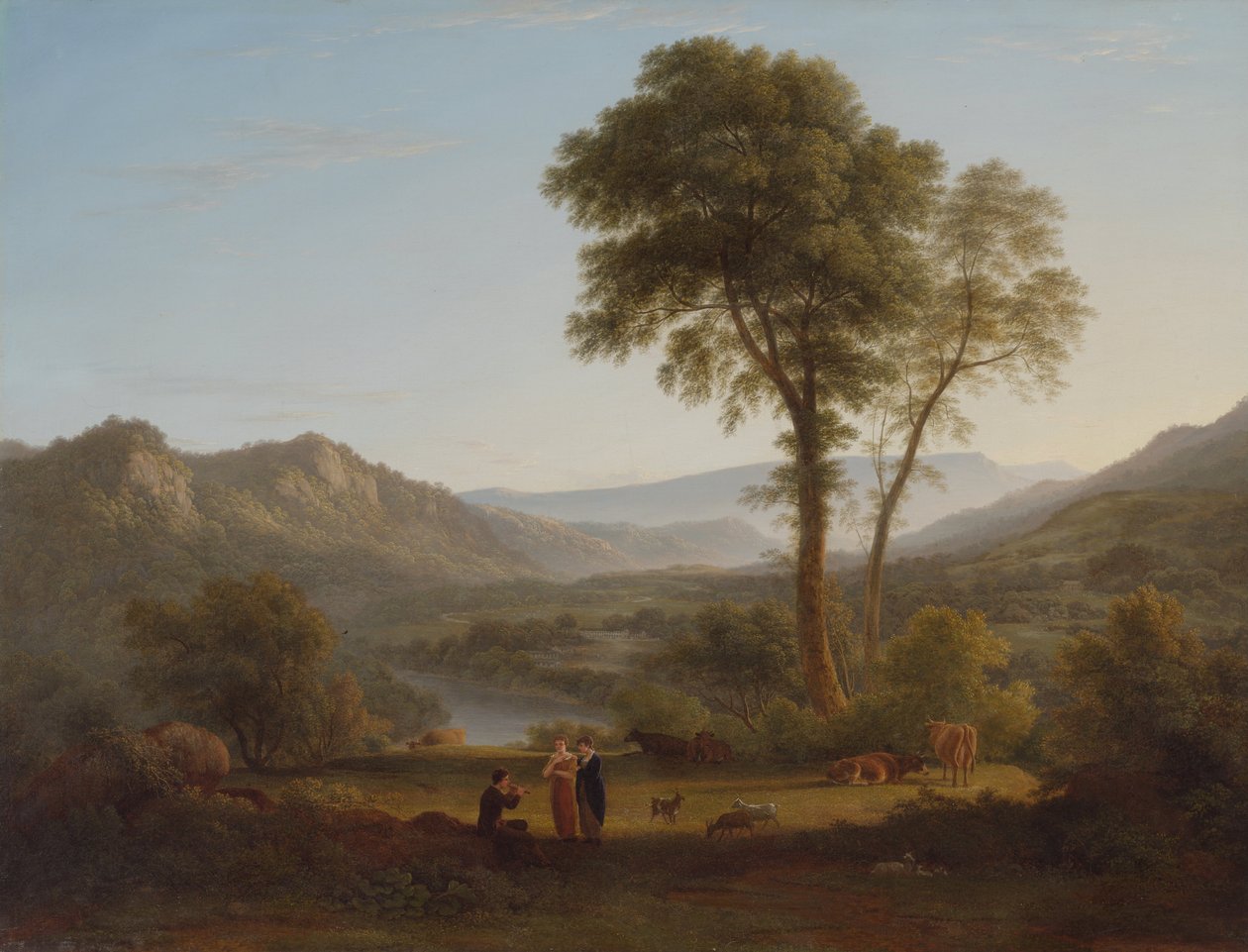 Ved Matlock - tågen stiger af John Glover