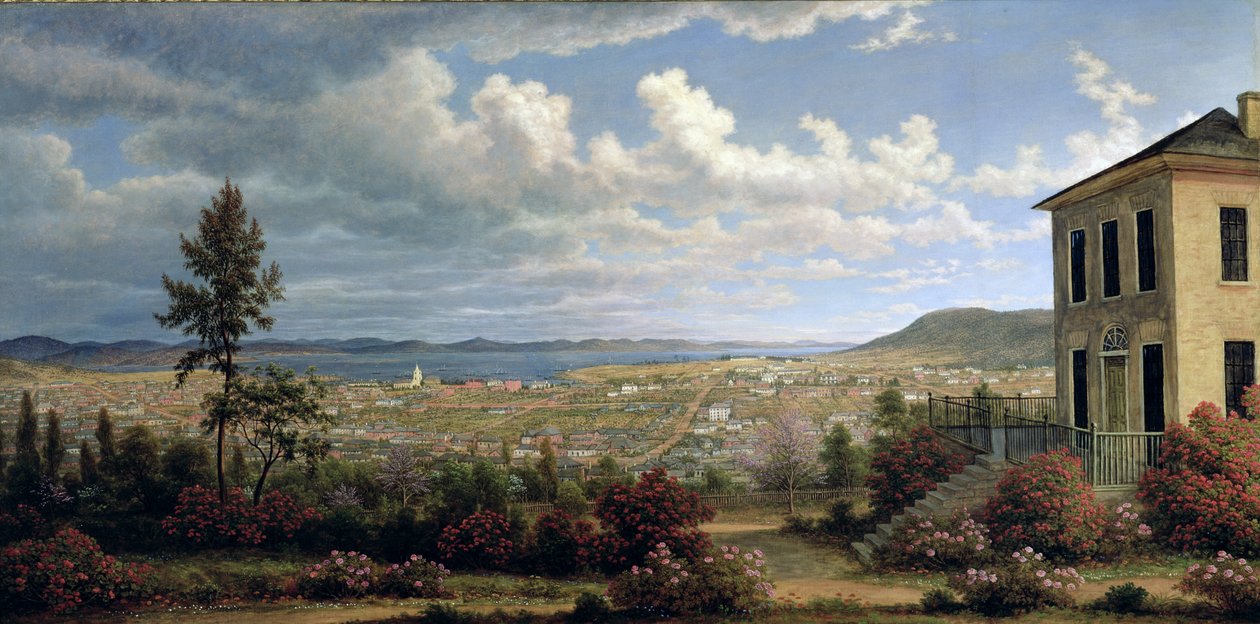 Hobart Town, ca. 1832 af John Glover