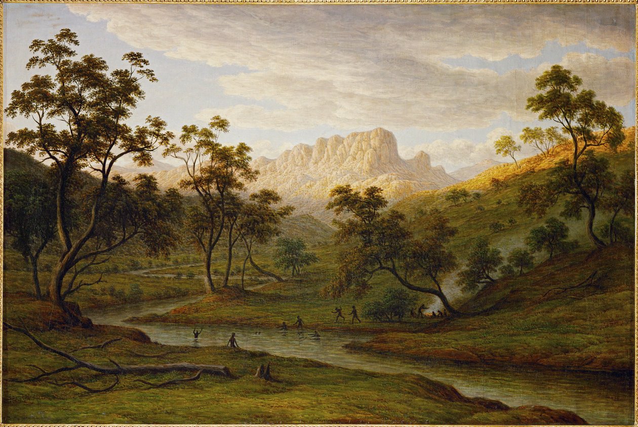 Solnedgang i Ben Lomond, Tasmanien ... af John Glover
